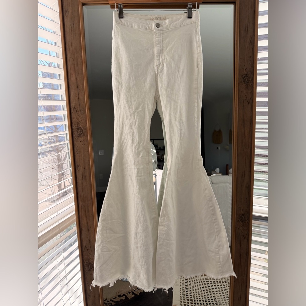 Free People Just Float On Flare Denim Jeans - Picture 2 of 5